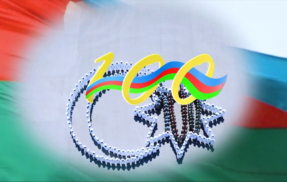 Azerbaijani Army 100 - Flashmob