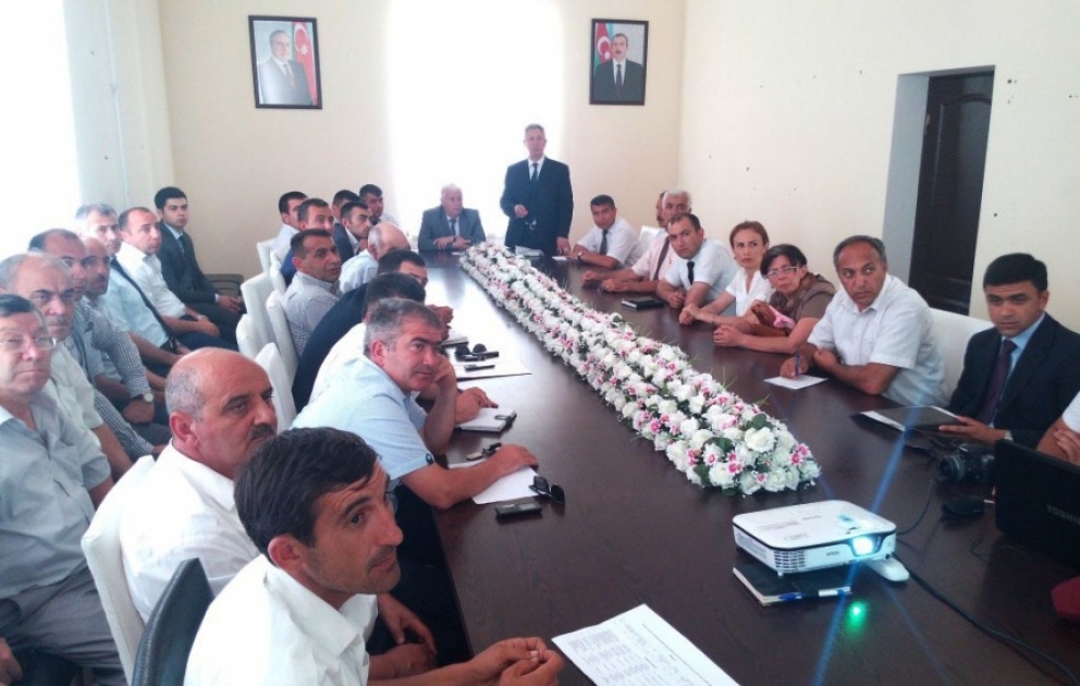 Siyəzəndə torpaqların kəmiyyət və keyfiyyət göstəricilərinin uçotu aparılıb