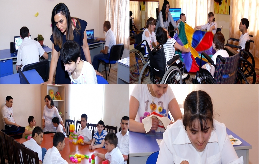 BİZ DƏ HAMI KİMİYİK 
Onların sağlamlıq imkanları məhdud, ümidləri isə tükənməzdir