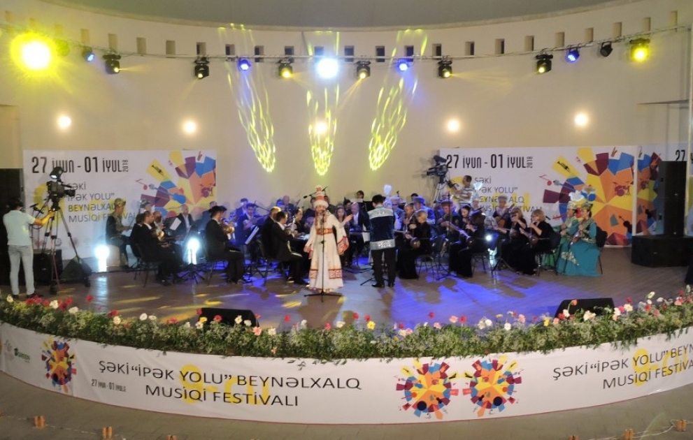 Şəki “İpək Yolu” IX Beynəlxalq Musiqi Festivalı başa çatıb