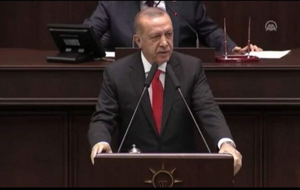 Türkiyə parlamentində Ədalət və İnkişaf Partiyasının qrup toplantısı keçirilib