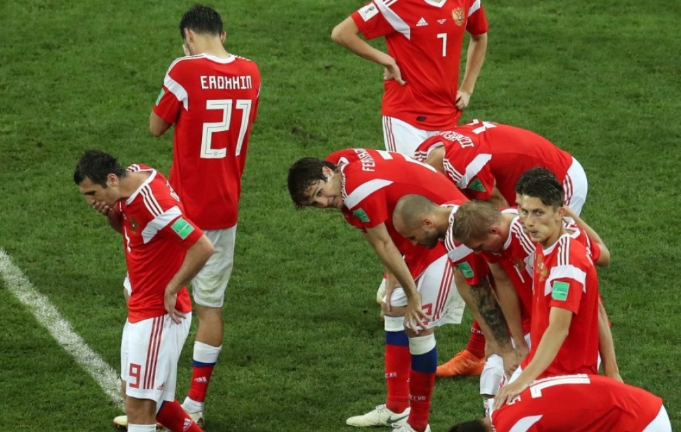 “DÇ 2018”: Xorvatiya millisi yarımfinalda, Rusiya mübarizəni dayandırıb