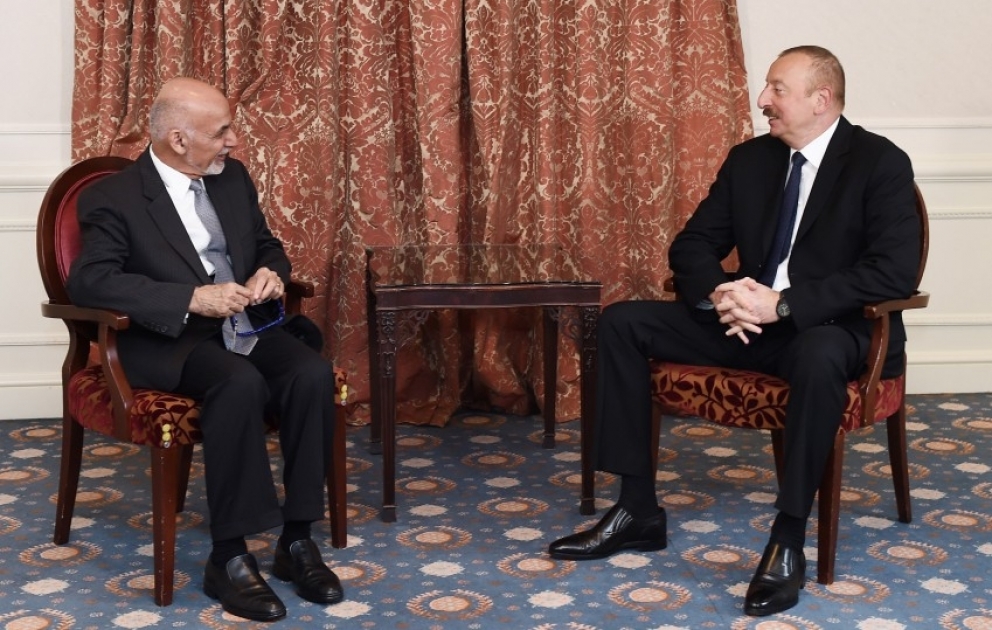 Entretien des présidents azerbaïdjanais et afghan à Bruxelles