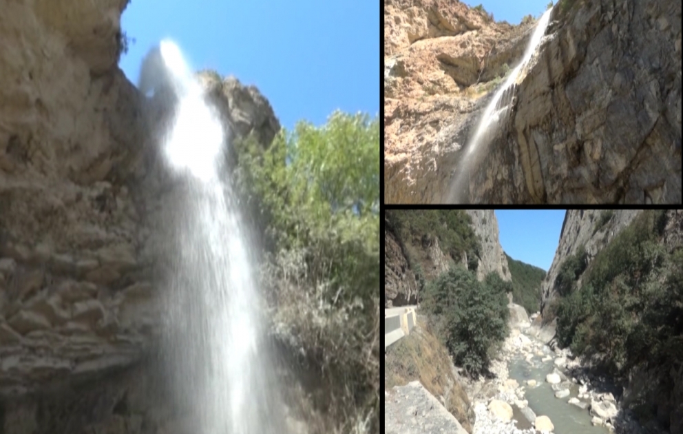Afurca şəlaləsi turistlərin diqqət mərkəzində
