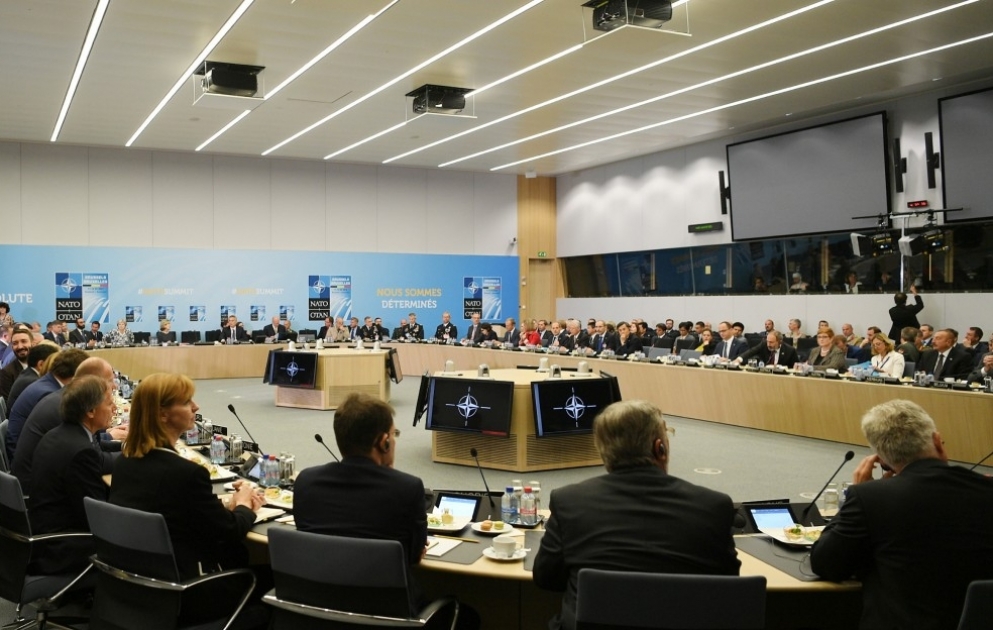 President Ilham Aliyev attended North Atlantic Council meeting on NATO Resolute Support Mission in Afghanistan