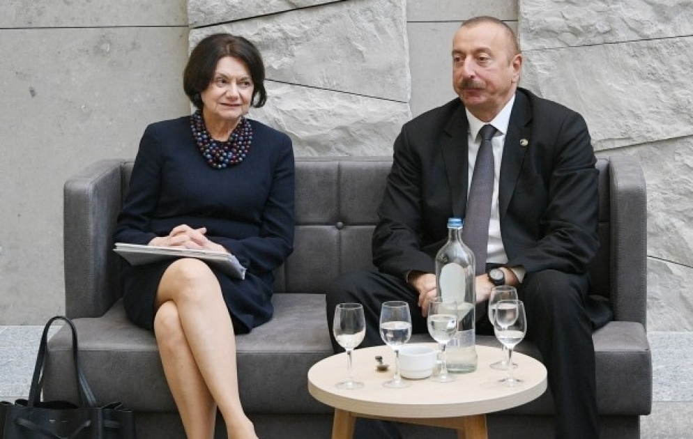 Prezident İlham Əliyev Brüsseldə BMT baş katibinin siyasi məsələlər üzrə müavini ilə görüşüb