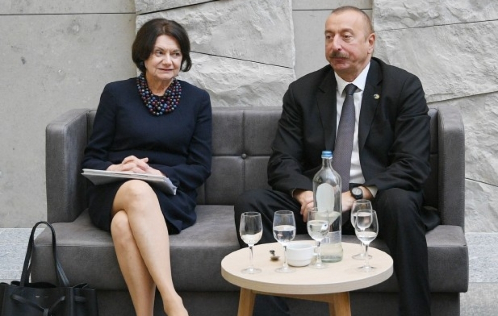 Entretien du président Ilham Aliyev avec la secrétaire générale adjointe de l’ONU aux affaires politiques