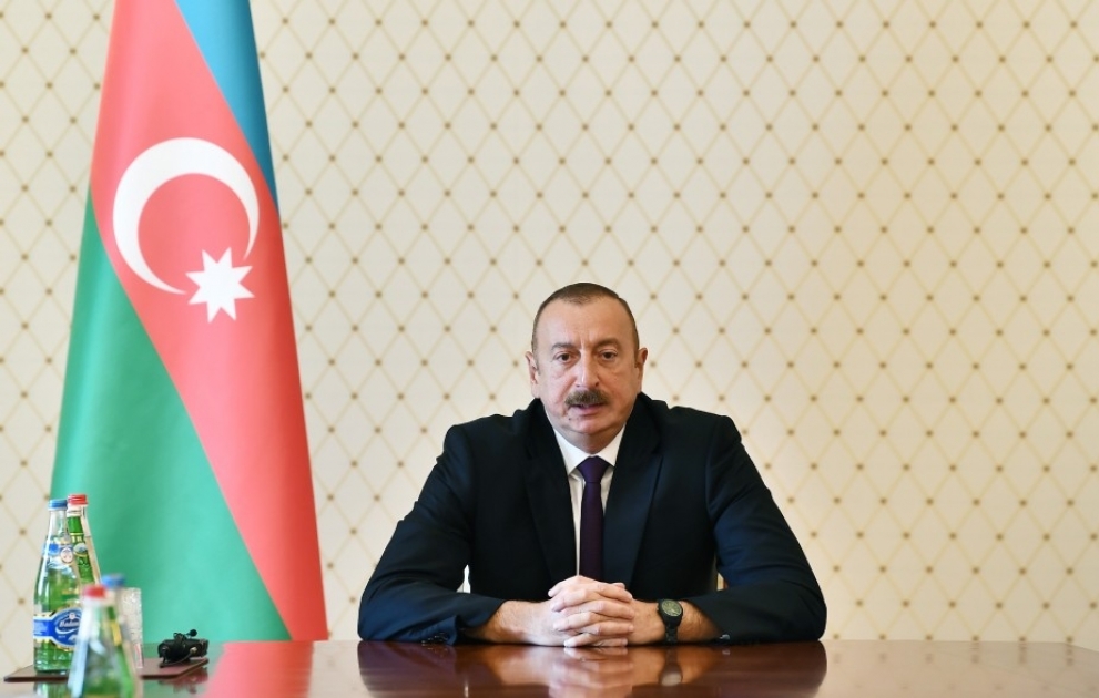 Sitzung unter dem Vorsitz von Präsident Ilham Aliyev mit Teilnahme von Leitern der Rechtsschutzorgane