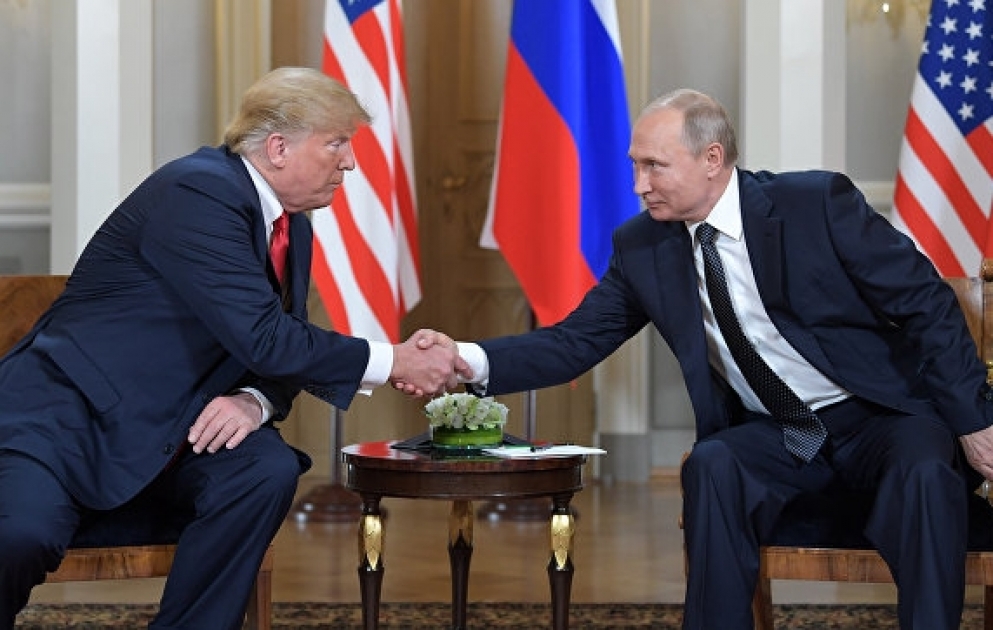 Tramp və Putin arasında təkbətək görüş başa çatıb
