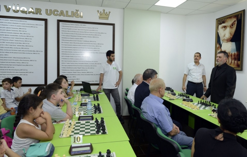 Beynəlxalq qrossmeyster Vüqar Həşimovun xatirəsinə həsr olunan beynəlxalq şahmat turniri start götürüb
