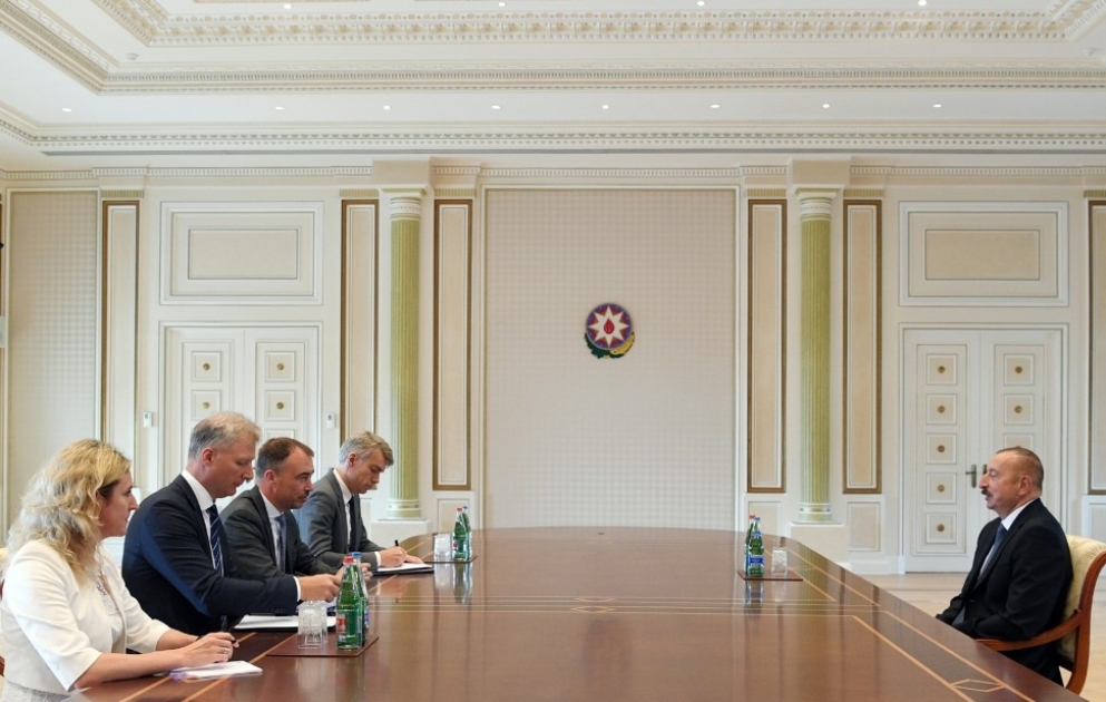 President Ilham Aliyev received delegation led by EU Special Representative