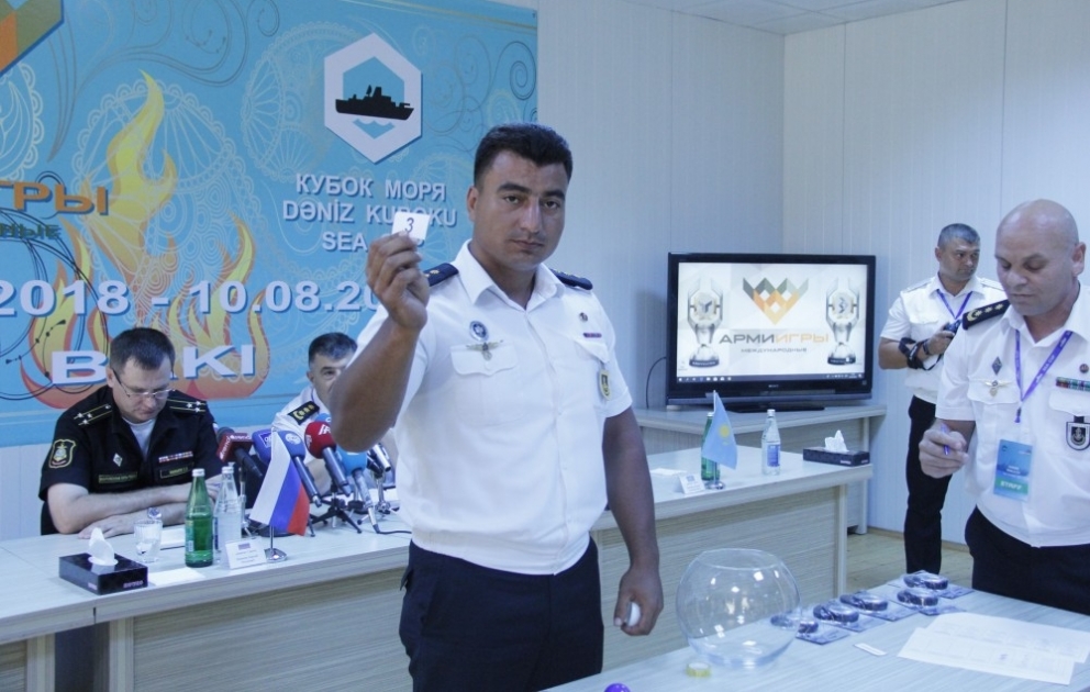 “Dəniz Kuboku - 2018” müsabiqəsinin mərhələ və epizodlarının icrası üzrə püşkatma mərasimi keçirilib