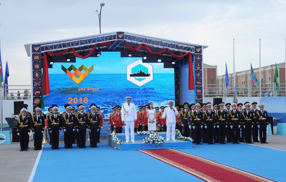 Bakıda “Dəniz kuboku-2018” beynəlxalq yarışlarının təntənəli açılış mərasimi keçirilib