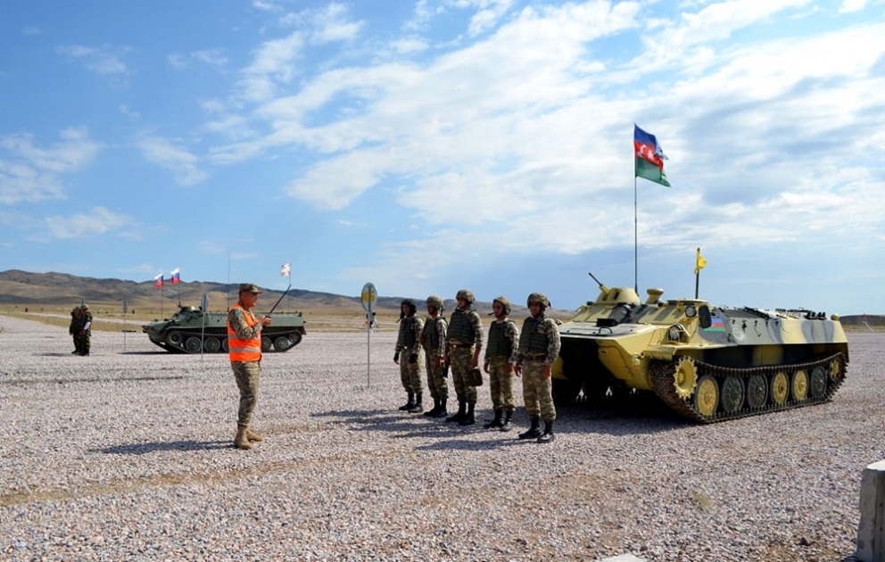 "Masters of artillery fire" contest is going on in phase