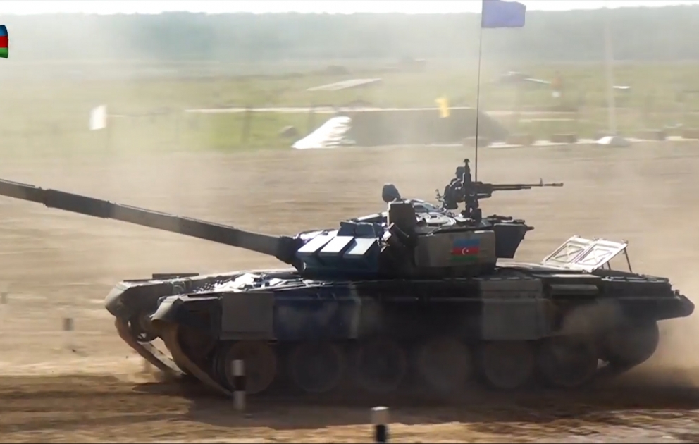 The "Tank Biathlon-2018" contest is continued