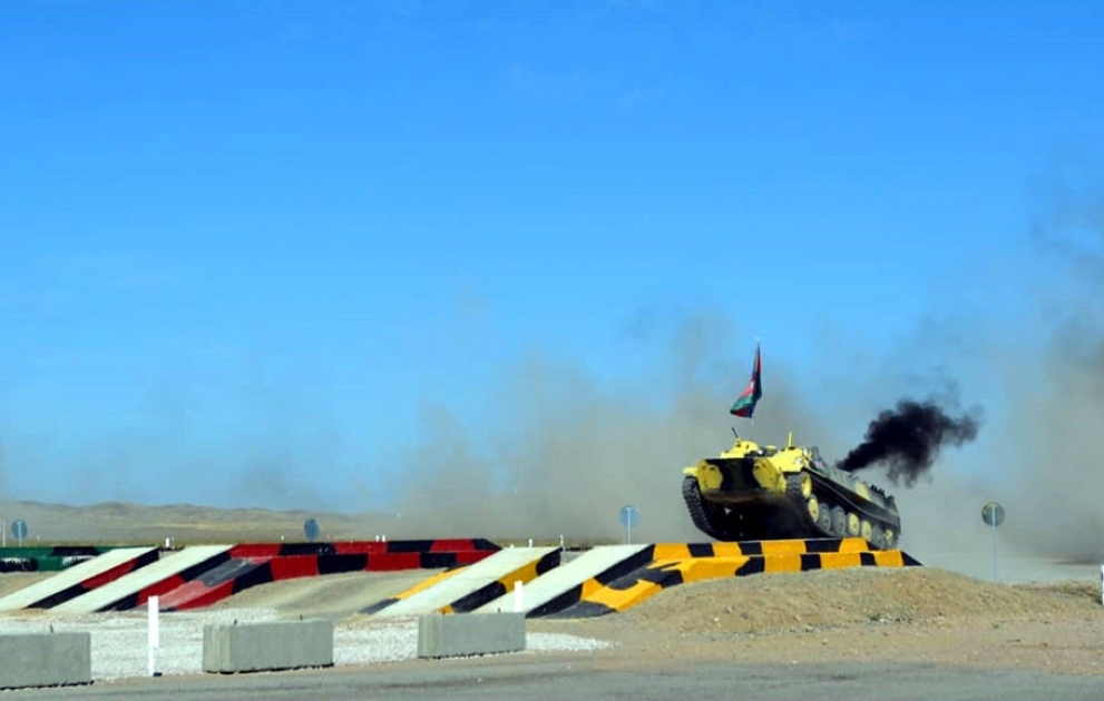 Azerbaijani artillerymen reached the final of the "Masters of artillery fire-2018" contest