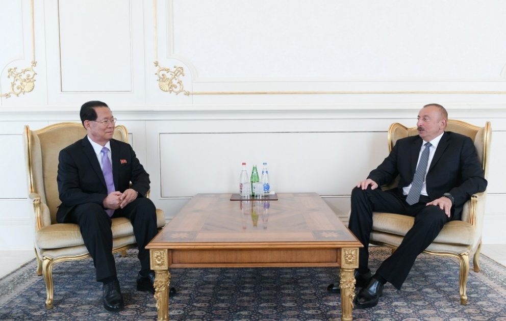 President Ilham Aliyev received credentials of incoming ambassador of Democratic People's Republic of Korea