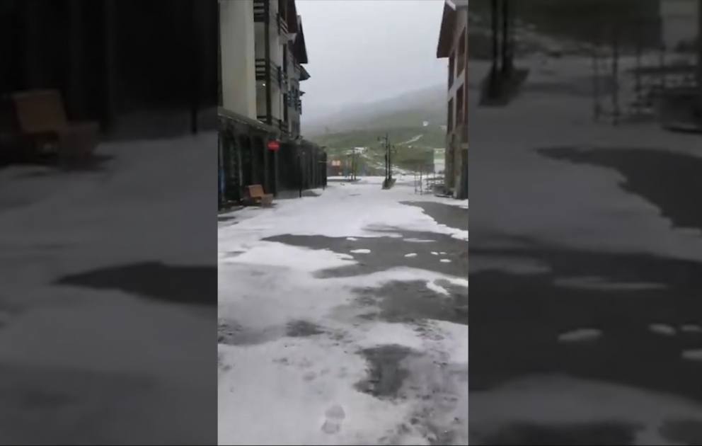 Gürcüstanda qar yağıb