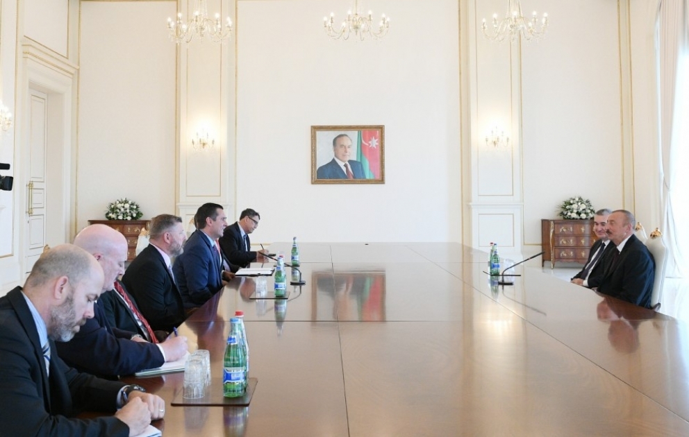 President Ilham Aliyev received US Congressional delegation