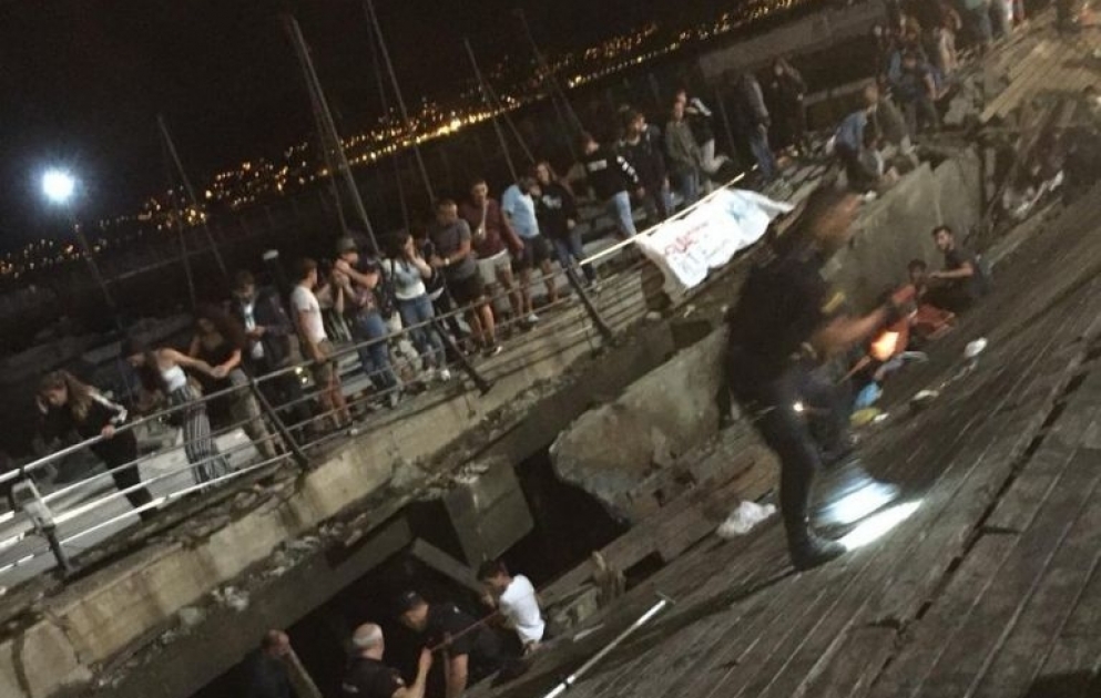 Pier collapses injuring more than 260 people at festival in Spain