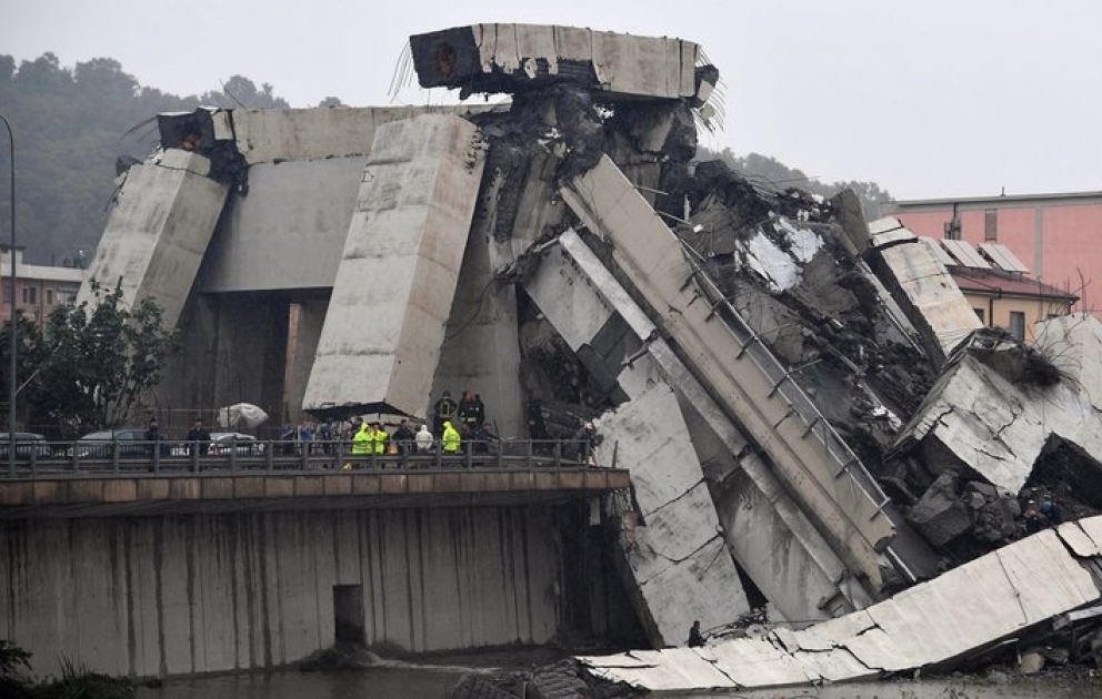 Autobahnbrücke in Genua eingestürzt: tote 22