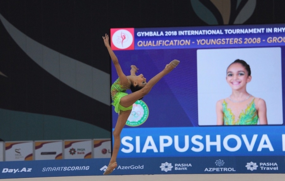 Bakıda bədii gimnastika üzrə "GymBala" beynəlxalq turniri davam edir