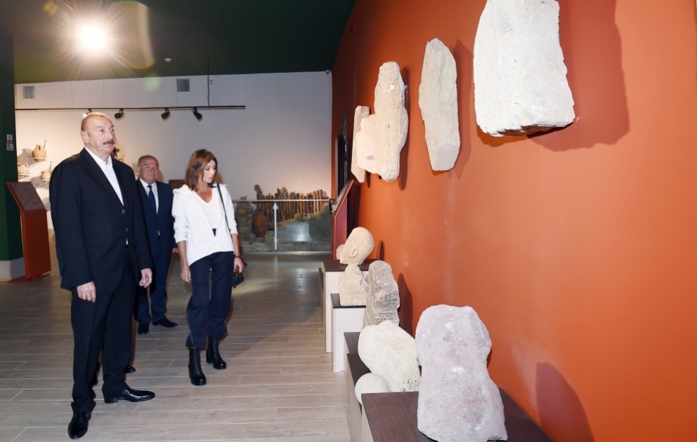 Şamaxı rayonunda Heydər Əliyev Fondunun təşəbbüsü ilə inşa edilən Dəmirçi Arxeologiya Muzeyinin açılışı olub