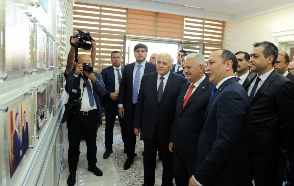 Türkiyə Böyük Millət Məclisinin sədrinin başçılıq etdiyi nümayəndə heyəti TÜRKPA Katibliyində olub