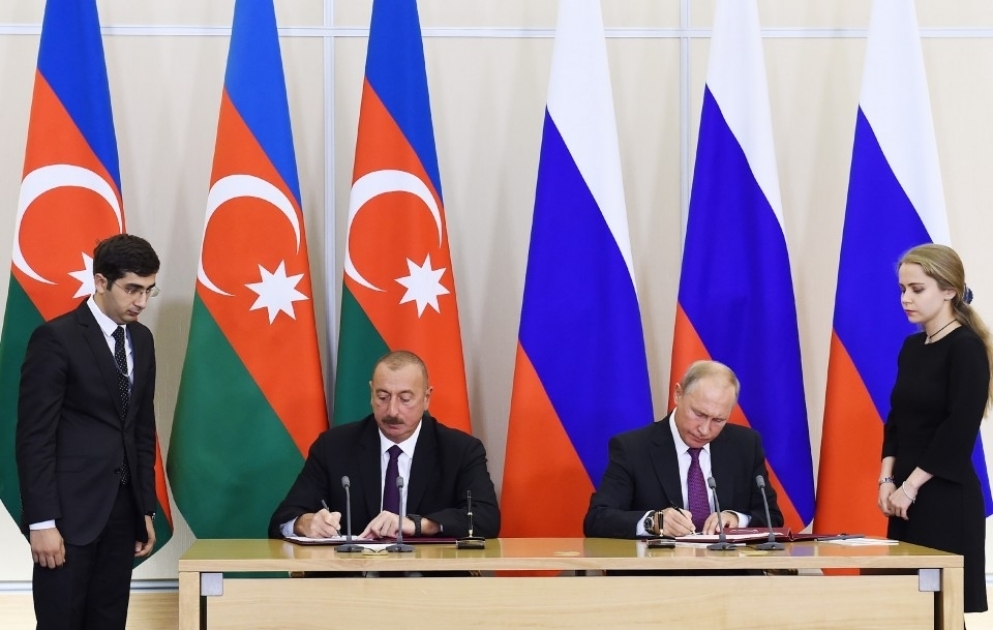 Azerbaijan-Russia documents signed