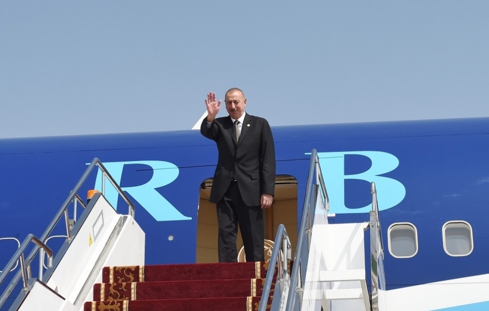 Besuch von Präsident Ilham Aliyev in Kirgisien zu Ende gegangen
