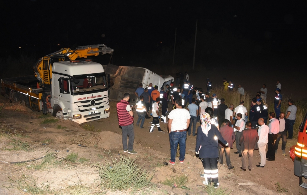 Türkiyədə avtobus qəzası: 6 ölü, 39 yaralı
