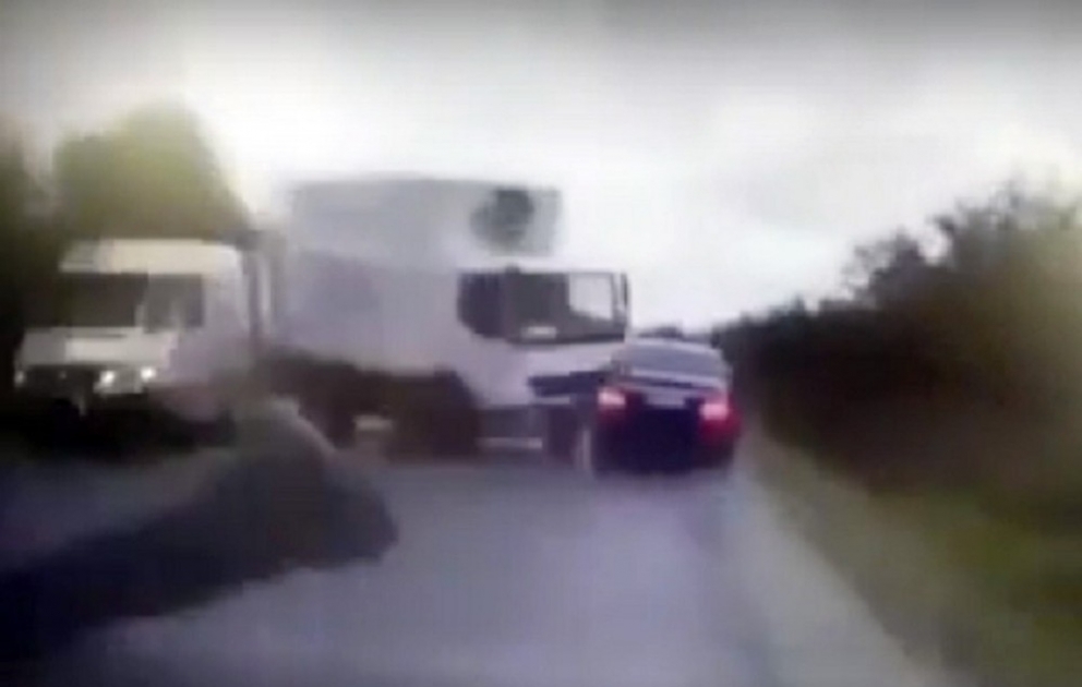 İqor Dodonun qəzaya düşdüyü anın görüntüləri yayılıb