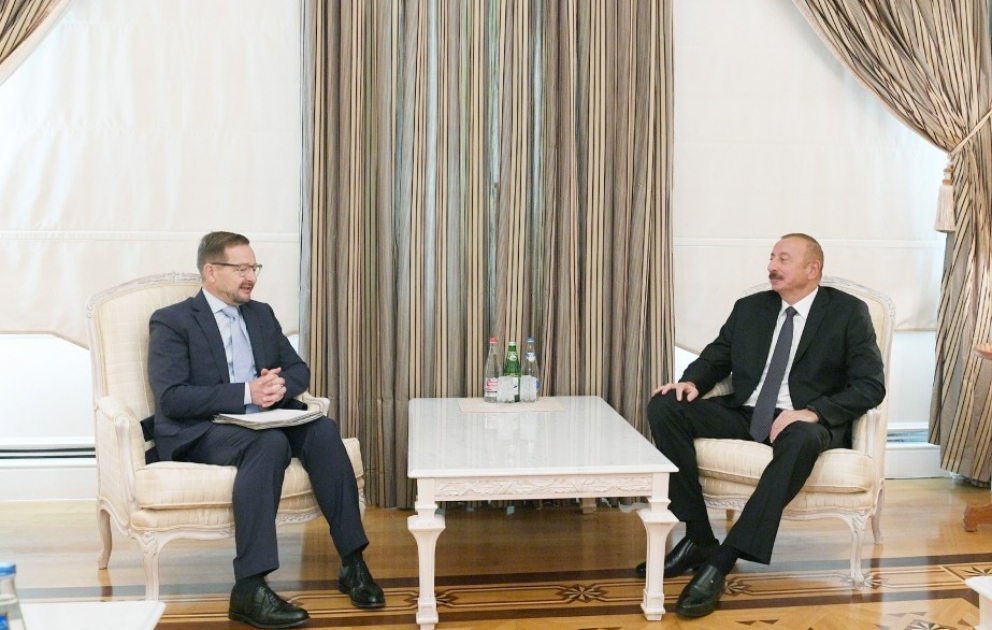 Le président Ilham Aliyev a reçu le secrétaire général de l’OSCE