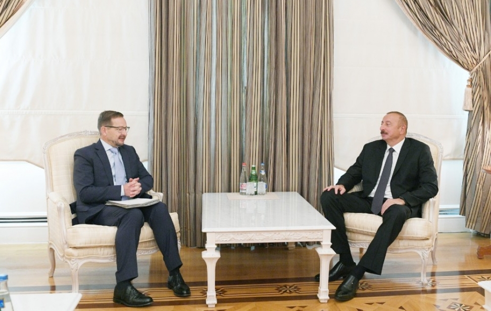 President Ilham Aliyev received OSCE Secretary General