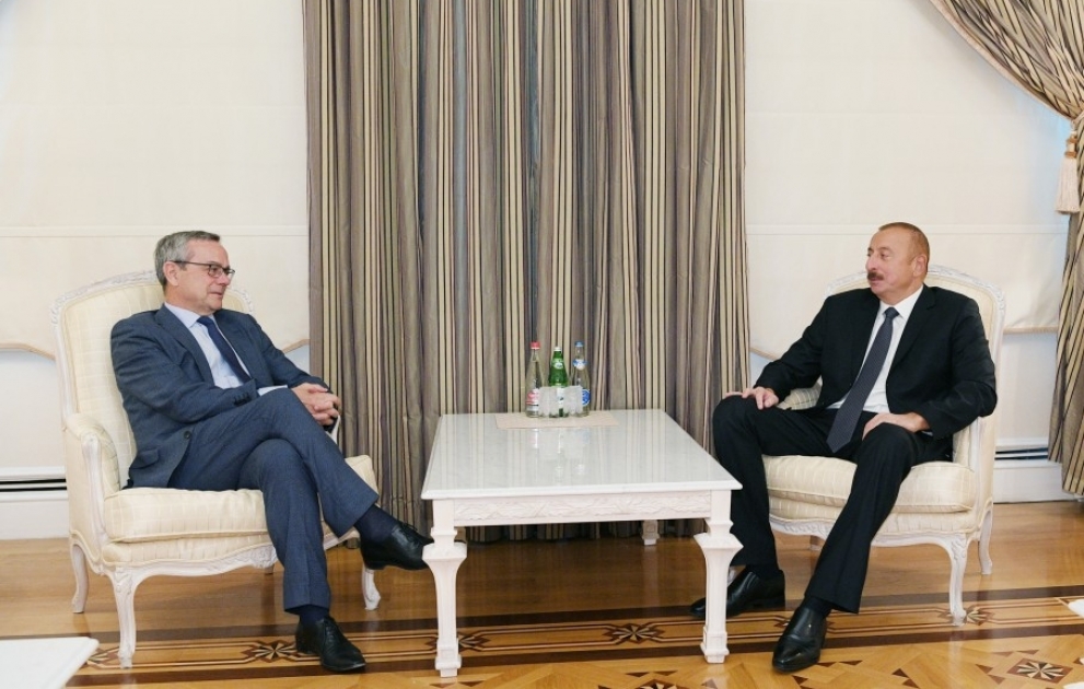 President Ilham Aliyev received NATO PA president