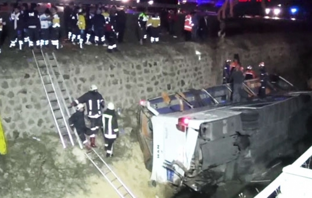 Türkiyədə qəza: 7 ölü, 28 yaralı