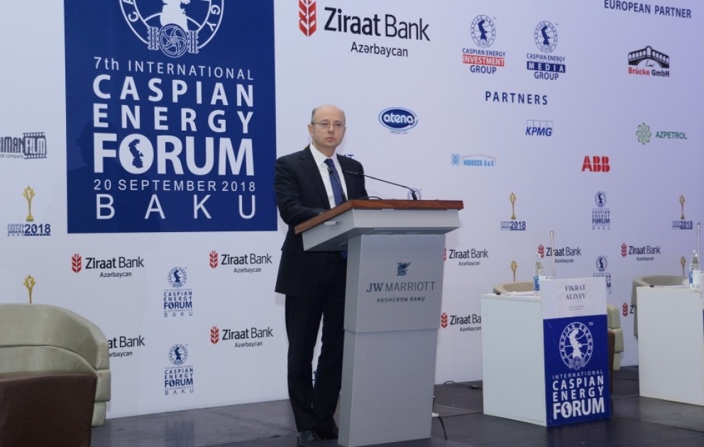 VII “Caspian Energy Forum Baku-2018” işə başlayıb