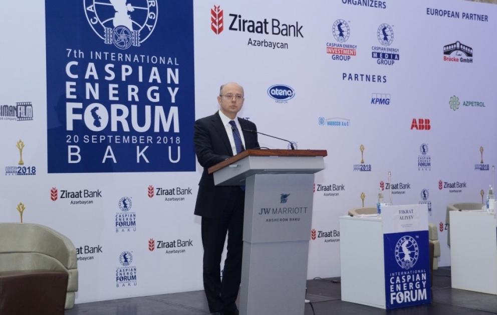 В Баку начал работу Caspian Energy Forum Baku– 2018