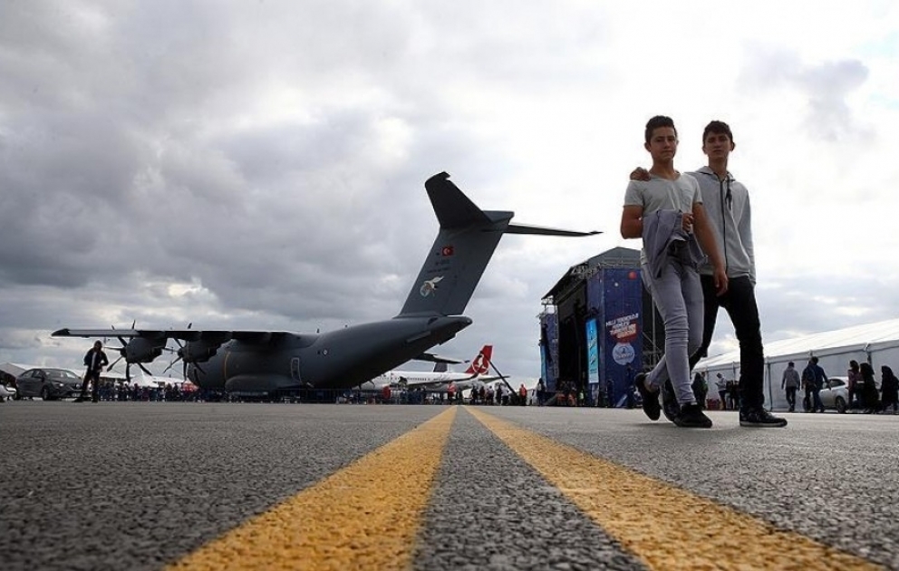 İstanbulun yeni aeroportunda TEKNOFEST-un açılışı olub