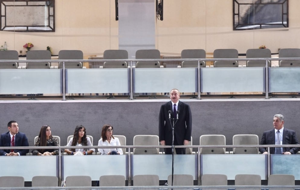 Baku hosted solemn opening ceremony of 2018 World Judo Championships 
President Ilham Aliyev attended the ceremony