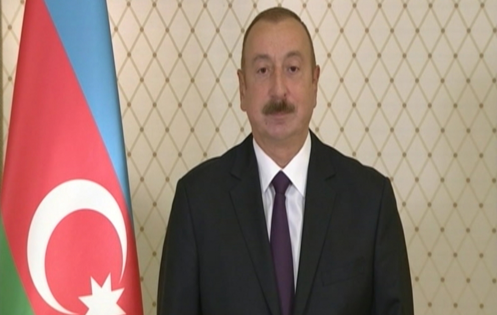 Präsident Ilham Aliyev gratuliert dem aserbaidschanischen Volk zum erfolgreichen Start von “Azerspace-2” ins All