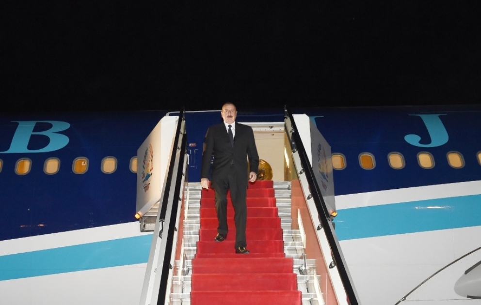 Le président azerbaïdjanais Ilham Aliyev entame une visite au Tadjikistan