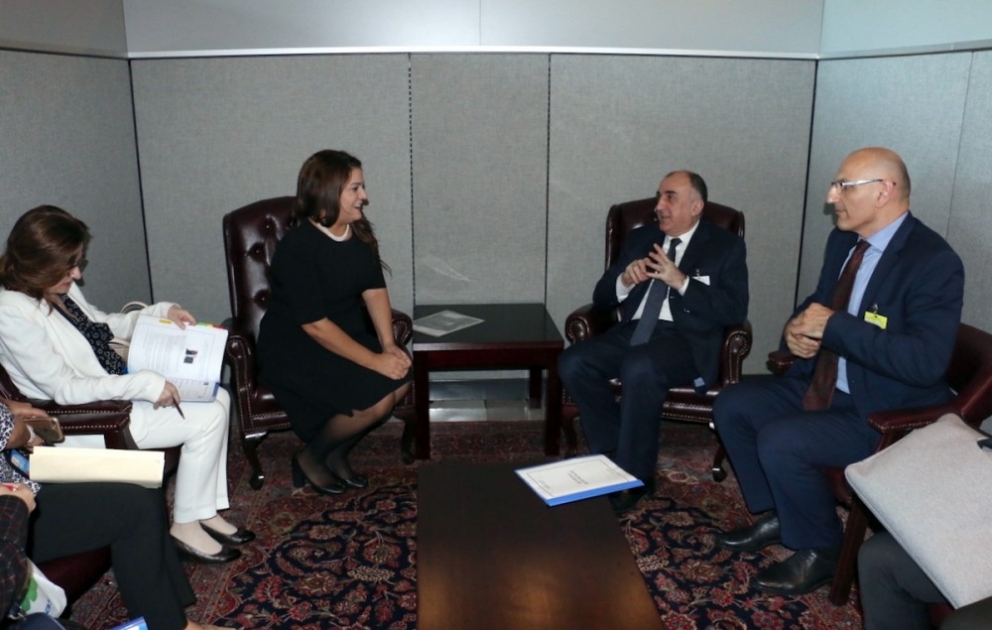 Elmar Mammadyarov tient des rencontres à New York