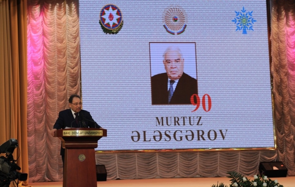 Görkəmli dövlət xadimi Murtuz Ələsgərovun 90 illik yubileyi münasibətilə beynəlxalq elmi-praktiki konfrans keçirilib