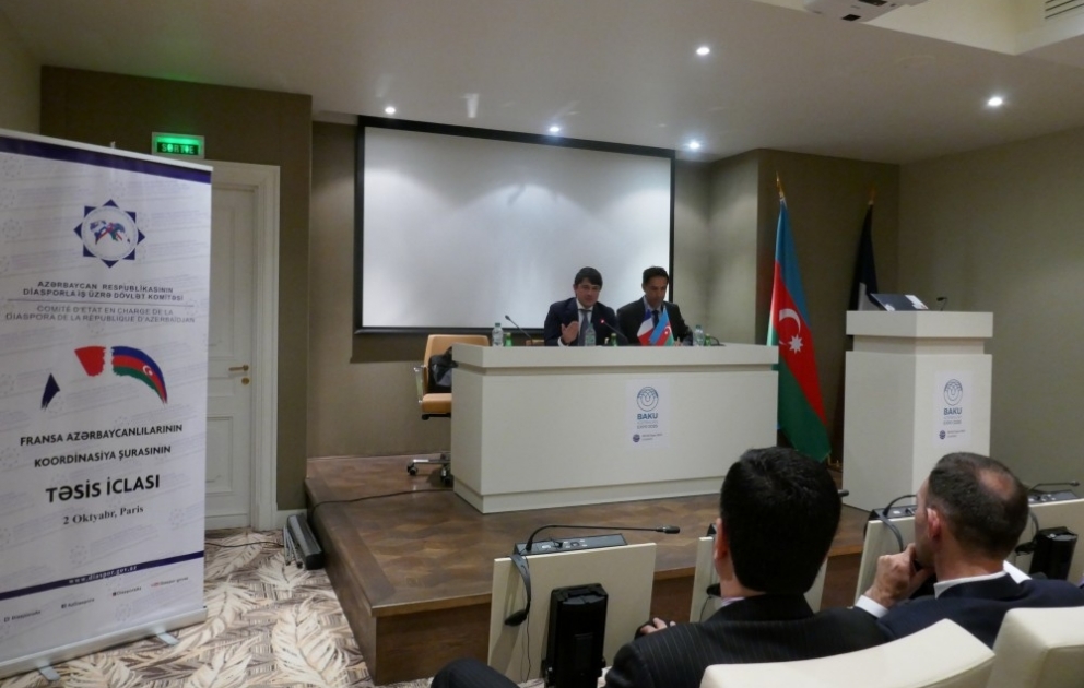 Instauration du Conseil de coordination des Azerbaïdjanais de France