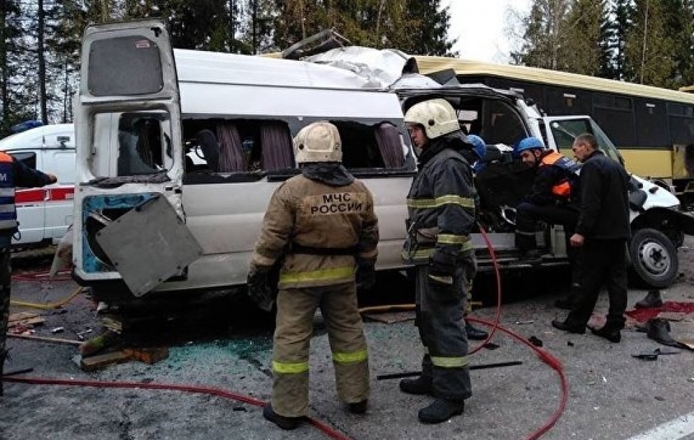 Death toll from road accident in Central Russia climbs to 13