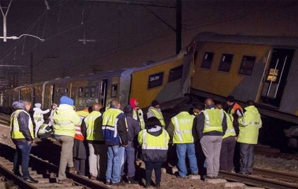 Au moins 320 personnes ont été blessés dans une collision entre deux trains en République d’Afrique du Sud