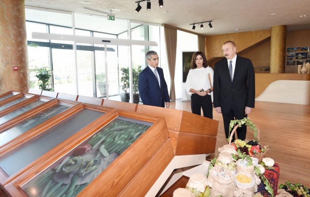Azərbaycanın “Milan Ekspo 2015” sərgisindəki milli pavilyonu Dənizkənarı Milli Parkda yenidən qurulub