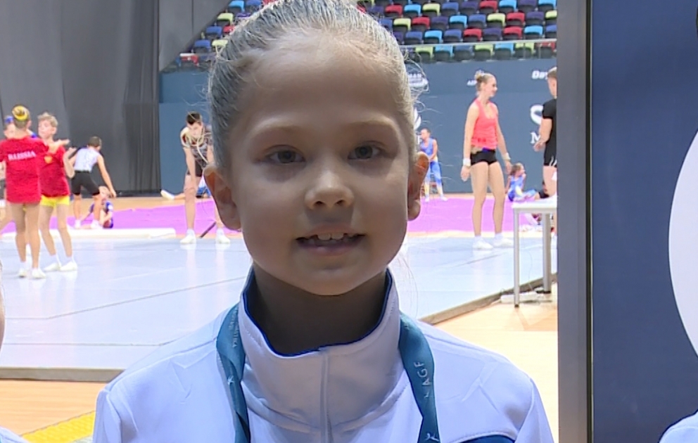 Qazaxıstanlı gimnast: Bakıda keçirilən yarışlara mütləq bir daha gələcəm