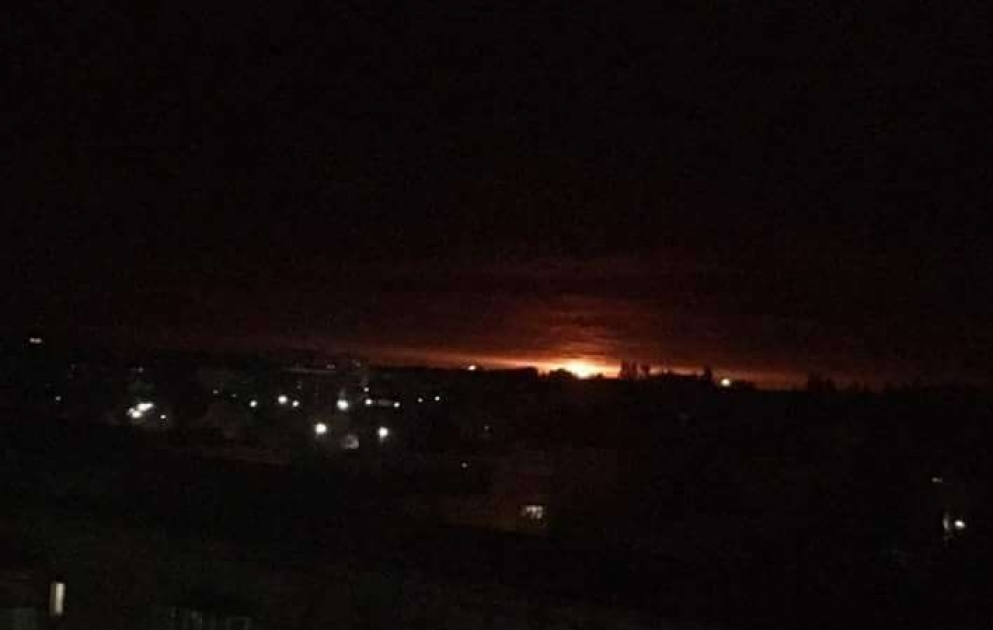 Nearly 10,000 people evacuated due to explosion at Ukraine's ammunition store